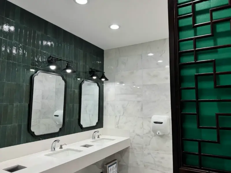 Asian Garden Second Floor Restrooms Remodeled